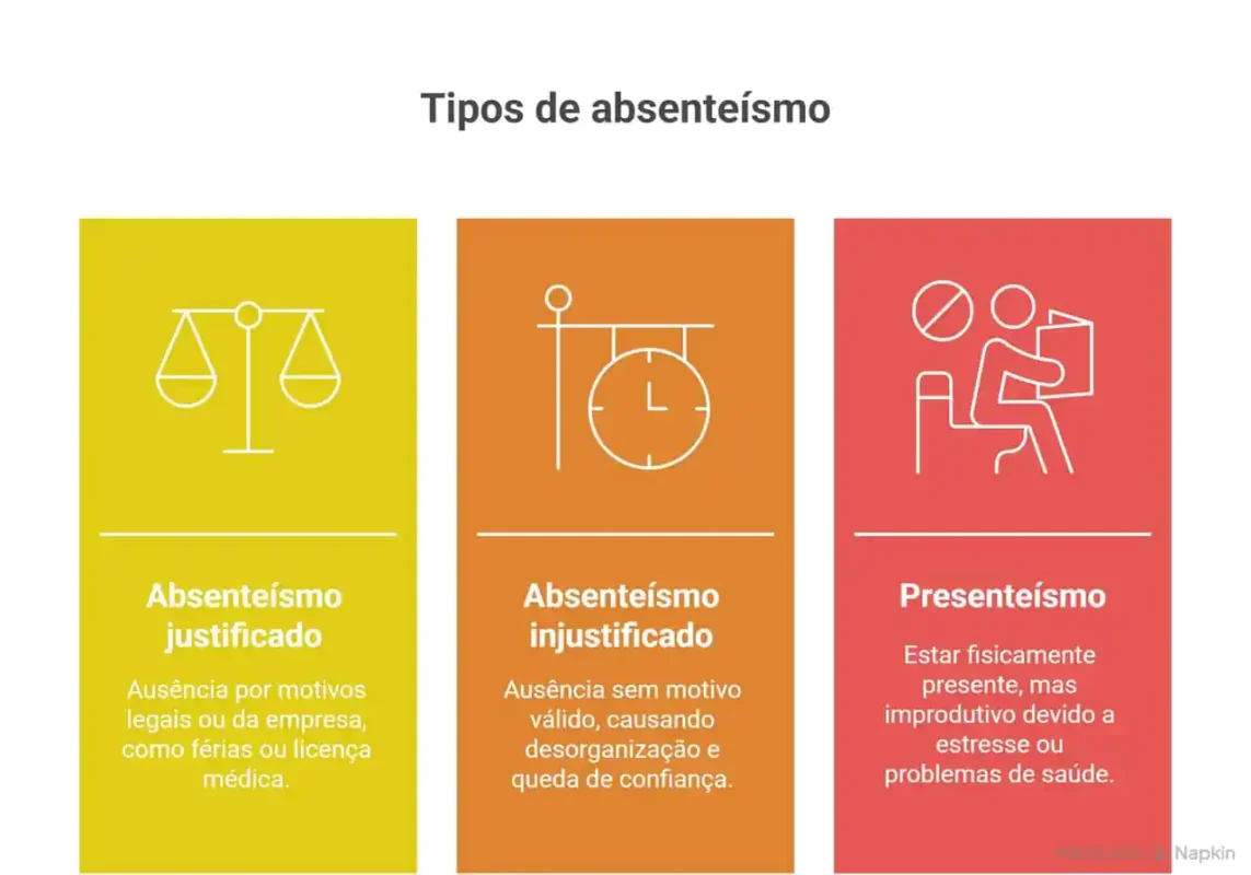 tipos de absenteísmo